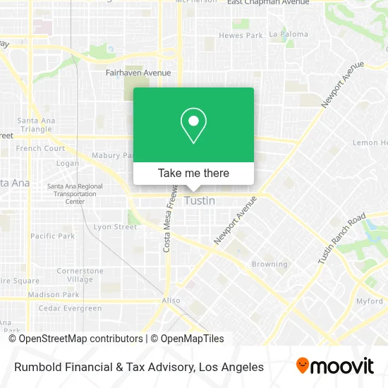 Rumbold Financial & Tax Advisory map
