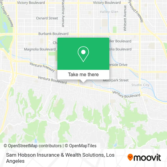 Sam Hobson Insurance & Wealth Solutions map