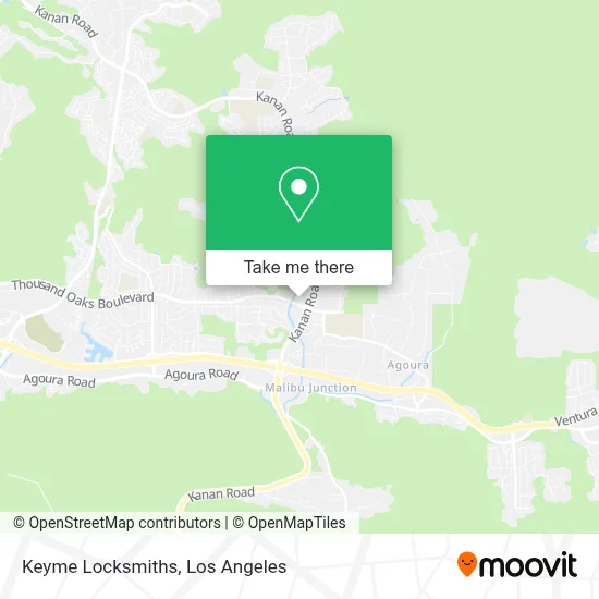 Keyme Locksmiths map