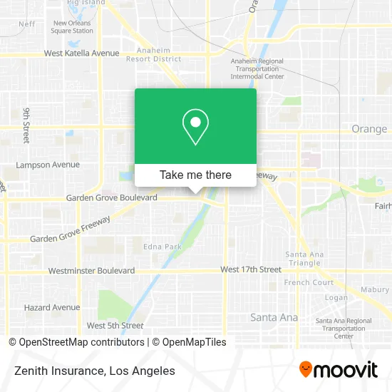 Zenith Insurance map