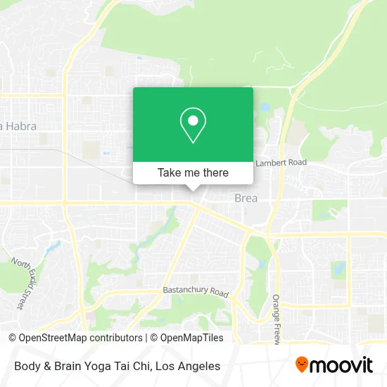 Body & Brain Yoga Tai Chi map