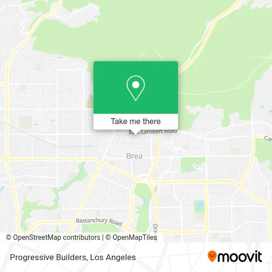 Progressive Builders map