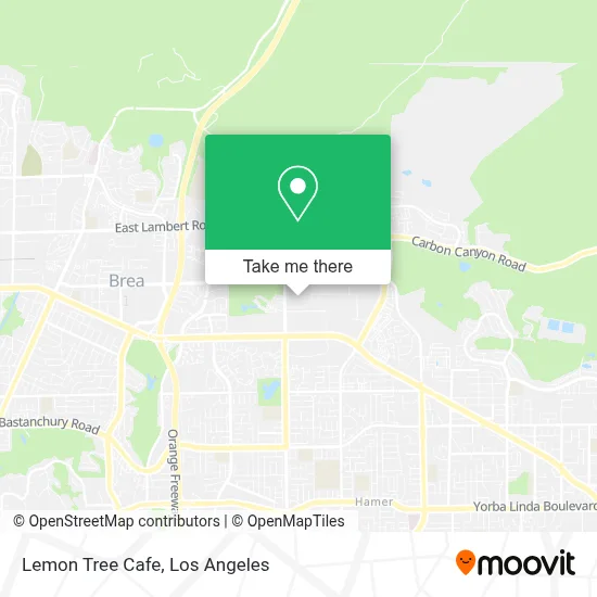 Lemon Tree Cafe map