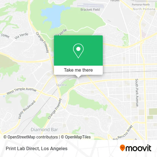 Print Lab Direct map