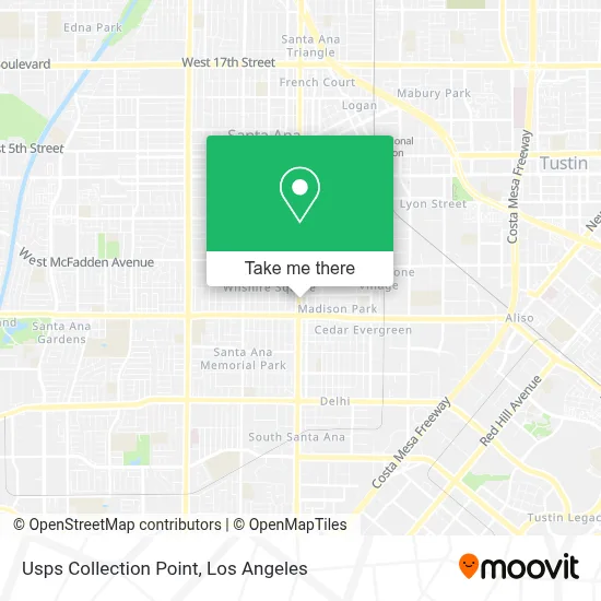 Usps Collection Point map