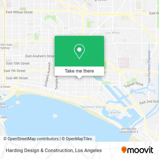 Harding Design & Construction map