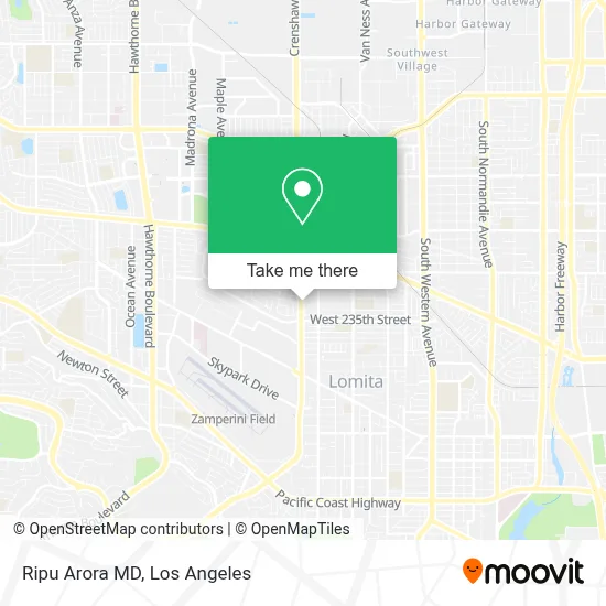 Ripu Arora MD map