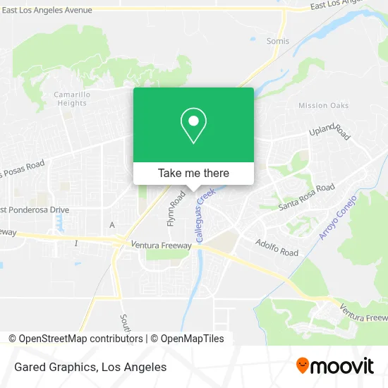 Gared Graphics map