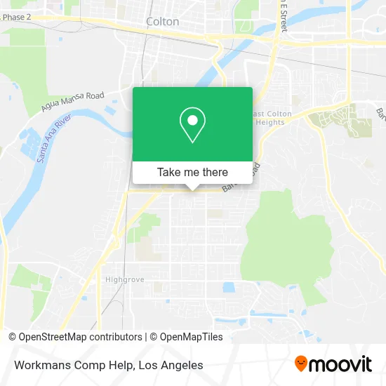 Workmans Comp Help map