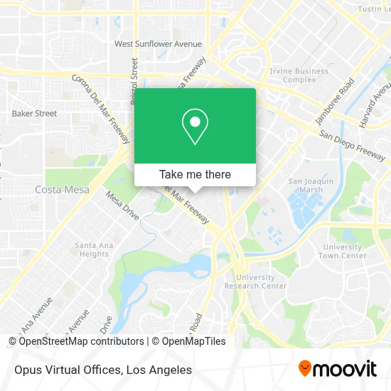 Opus Virtual Offices map