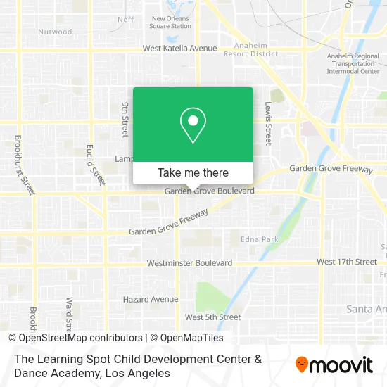 The Learning Spot Child Development Center & Dance Academy map