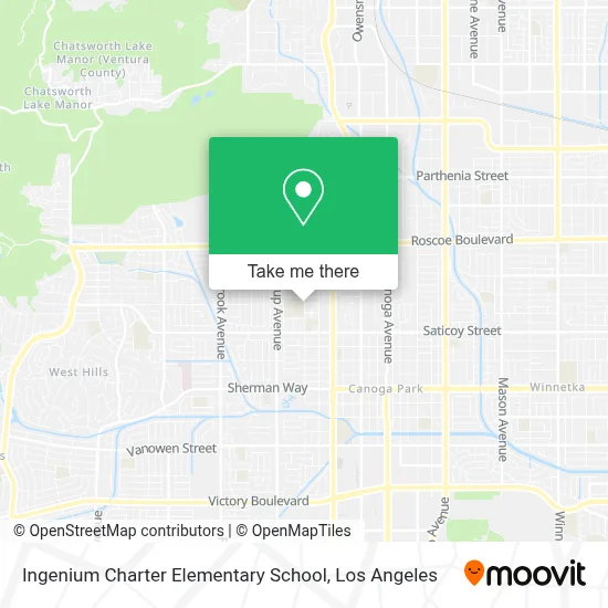 Ingenium Charter Elementary School map