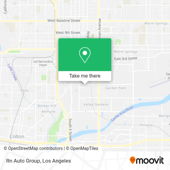 Rn Auto Group map