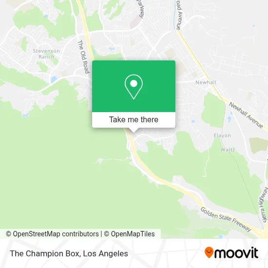 The Champion Box map