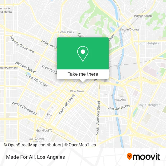 Made For All map