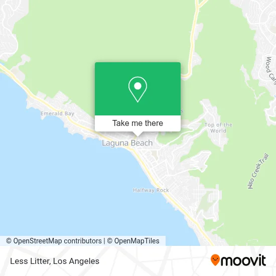 Less Litter map