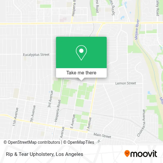 Rip & Tear Upholstery map