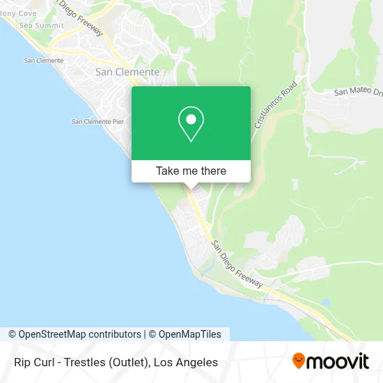 Rip Curl - Trestles (Outlet) map