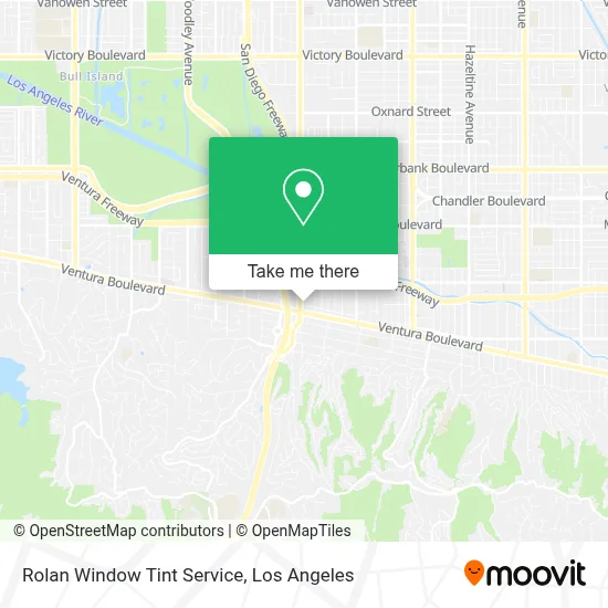Rolan Window Tint Service map