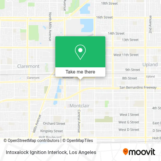 Intoxalock Ignition Interlock map