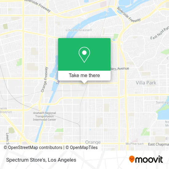 Spectrum Store's map