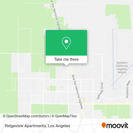 Ridgeview Apartments map