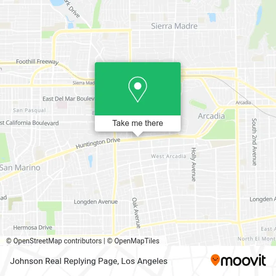 Johnson Real Replying Page map
