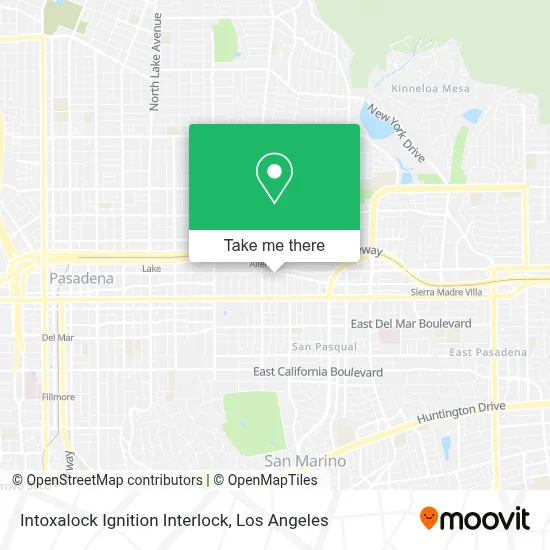 Intoxalock Ignition Interlock map