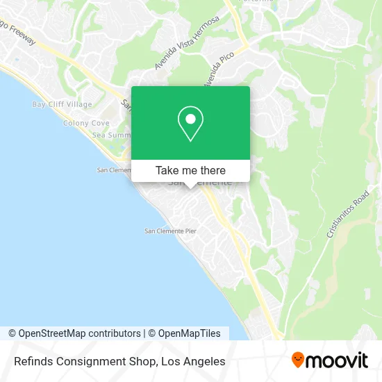Refinds Consignment Shop map
