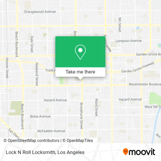 Lock N Roll Locksmith map