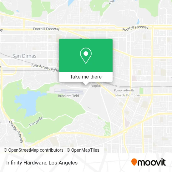 Infinity Hardware map