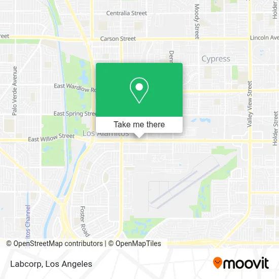 Labcorp map
