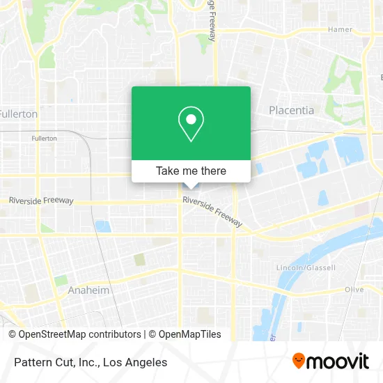 Pattern Cut, Inc. map