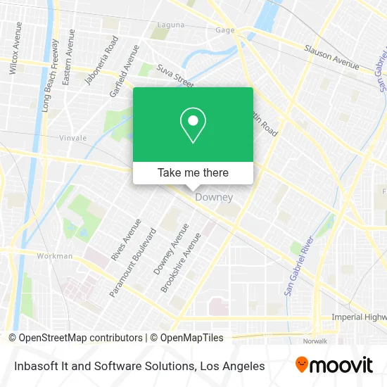 Inbasoft It and Software Solutions map