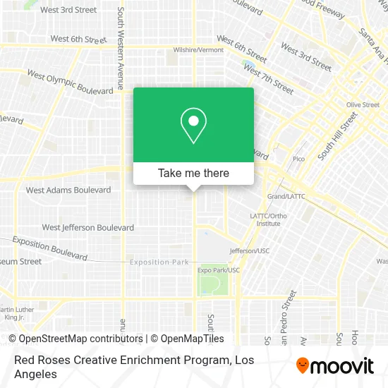 Red Roses Creative Enrichment Program map