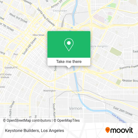 Keystone Builders map