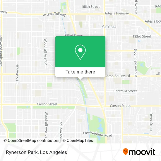 Rynerson Park map