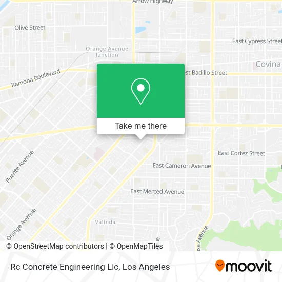 Rc Concrete Engineering Llc map