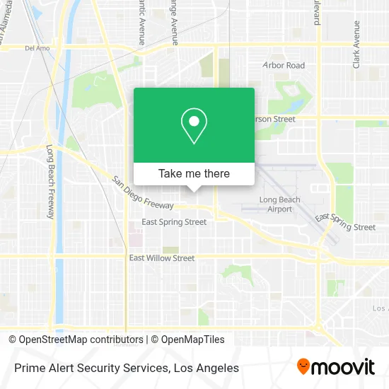 Prime Alert Security Services map