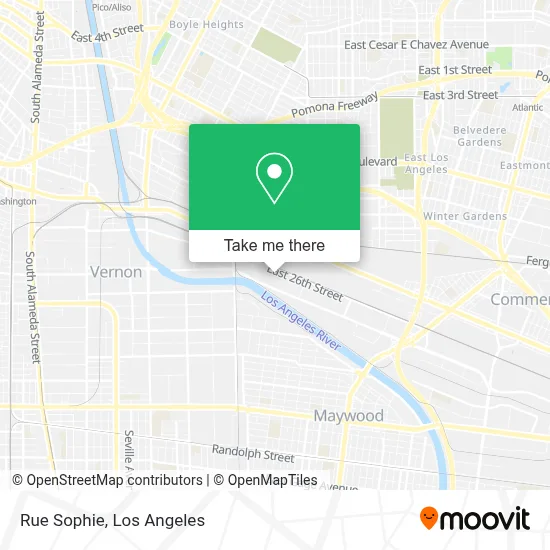 Rue Sophie map