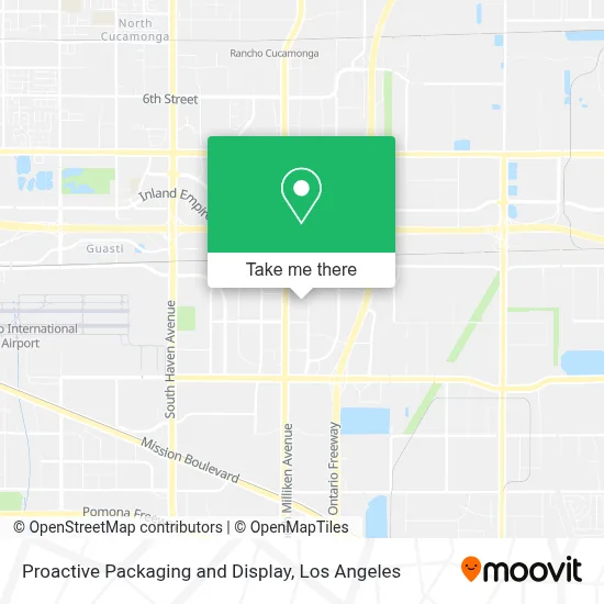 Proactive Packaging and Display map