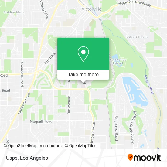 Usps map