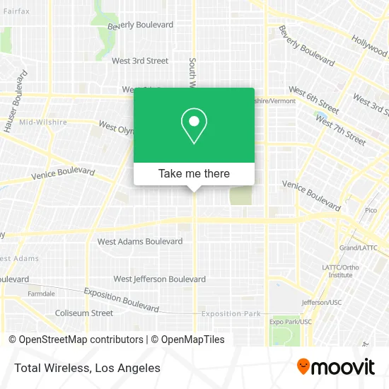 Total Wireless map
