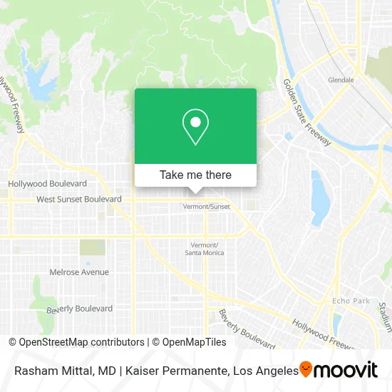 Rasham Mittal, MD | Kaiser Permanente map