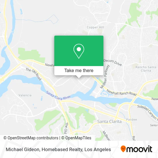 Michael Gideon, Homebased Realty map