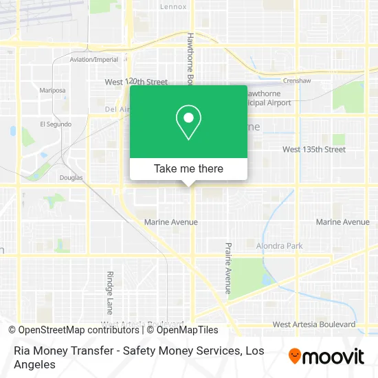 Ria Money Transfer - Safety Money Services map
