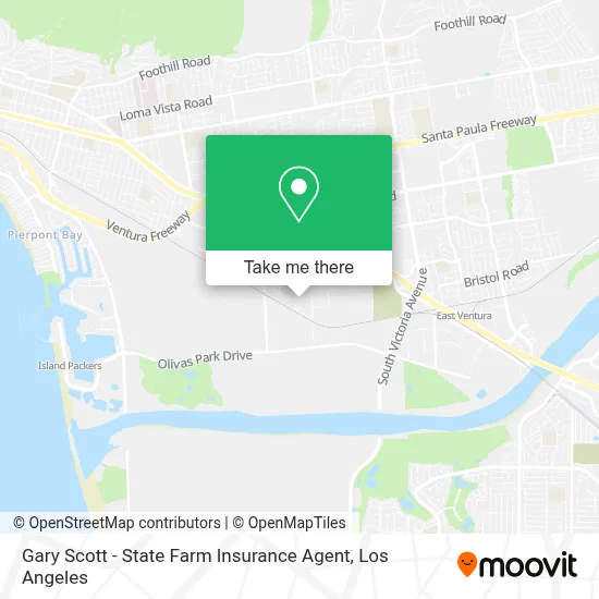 Gary Scott - State Farm Insurance Agent map