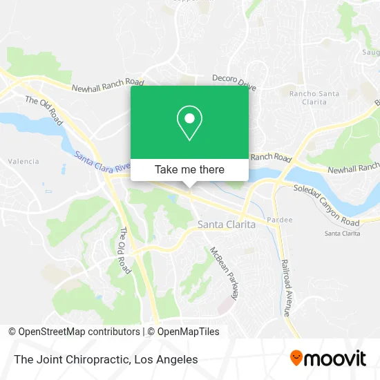 The Joint Chiropractic map