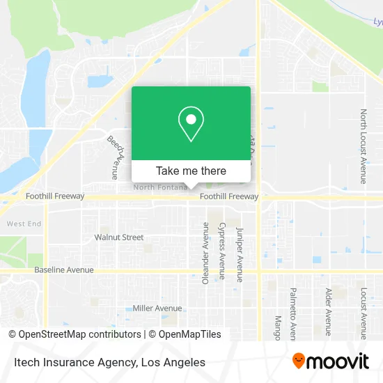 Itech Insurance Agency map