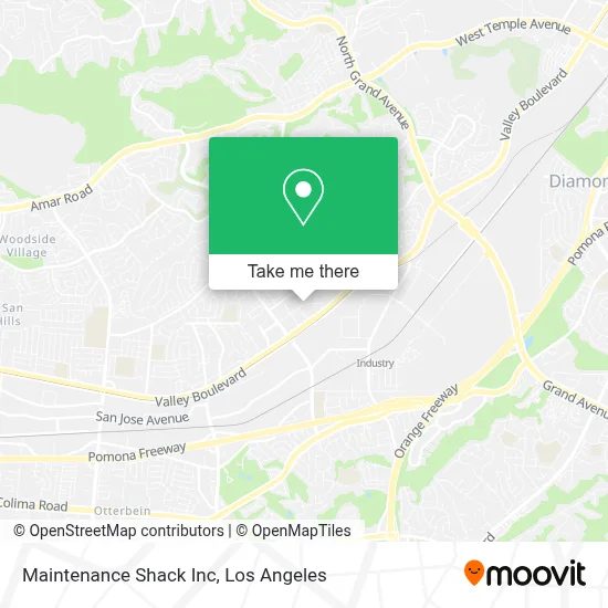 Maintenance Shack Inc map
